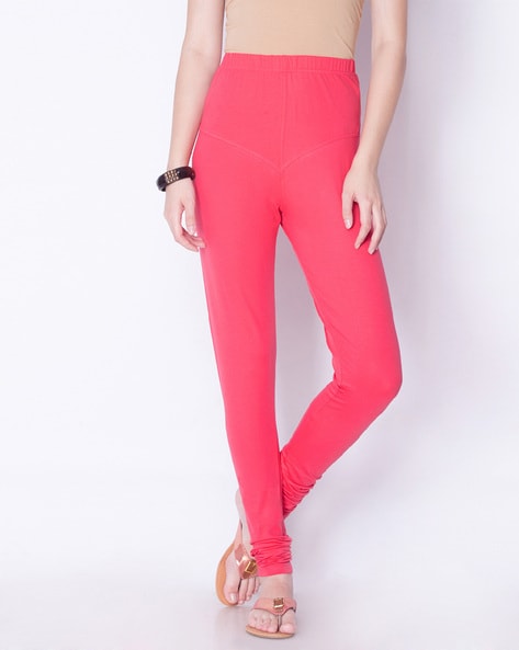 Buy Dollar Women's Missy Pack of 1 Blush Color Slim fit Comfortable  Churidar Leggings Online at Best Prices in India - JioMart.