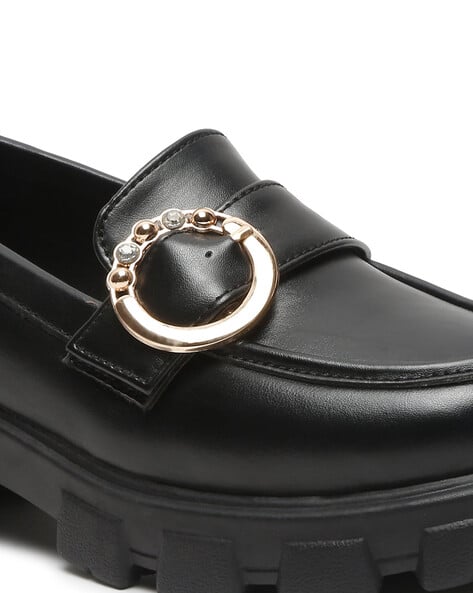 Buy Black Casual Shoes for Women by Flat n Heels Online