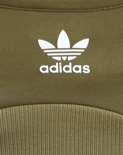 olive green adidas dress
