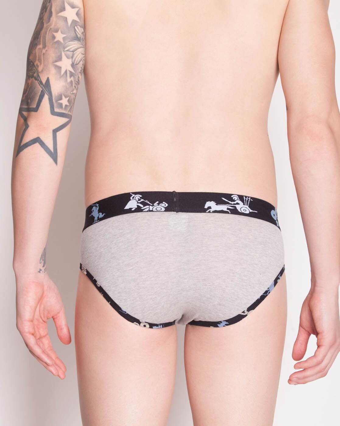 Panelled Woven Briefs