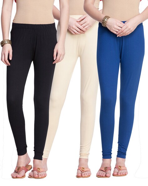 Buy Anekaant Women's Cotton Lycra Combo Leggings Pack of Two - Maroon &  Black on Snapdeal | PaisaWapas.com