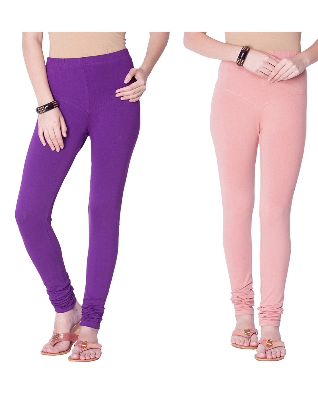Buy Dollar Women's Missy Pack of 1 Cotton Slim Fit Skin Color Ankle Length  Leggings Online at Best Prices in India - JioMart.