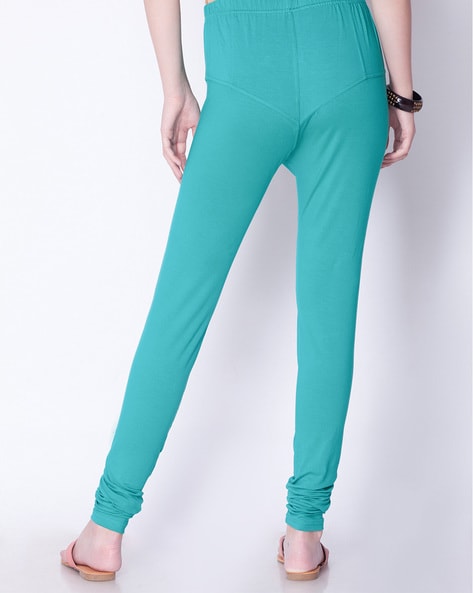 Buy Blue Leggings for Women by DOLLAR MISSY Online