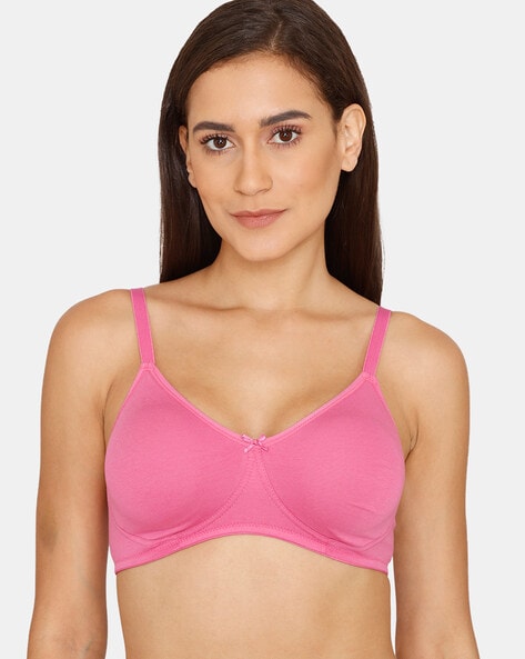 Buy Trylo Nina Women Detachable Strap Non Wired Padded Bra - White at  Rs.485 online