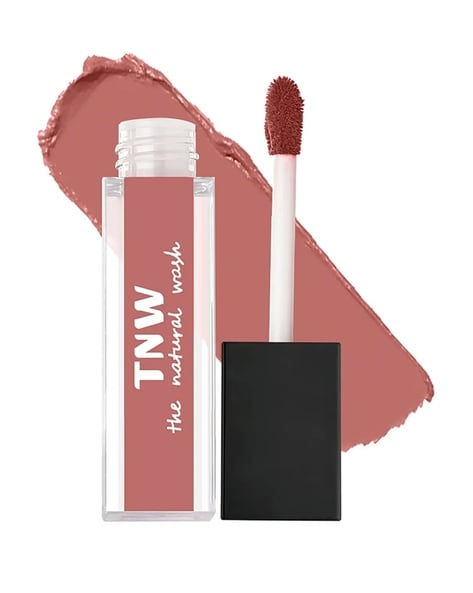 Tnw The Natural Wash Matte Velvet Longstay Mini Liquid Lipstick - 08 Pretty Peach