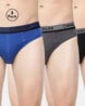 Buy Dollar Bigboss Multicolor Regular Fit Solid Briefs (Pack of 3) for Men  Online @ Tata CLiQ