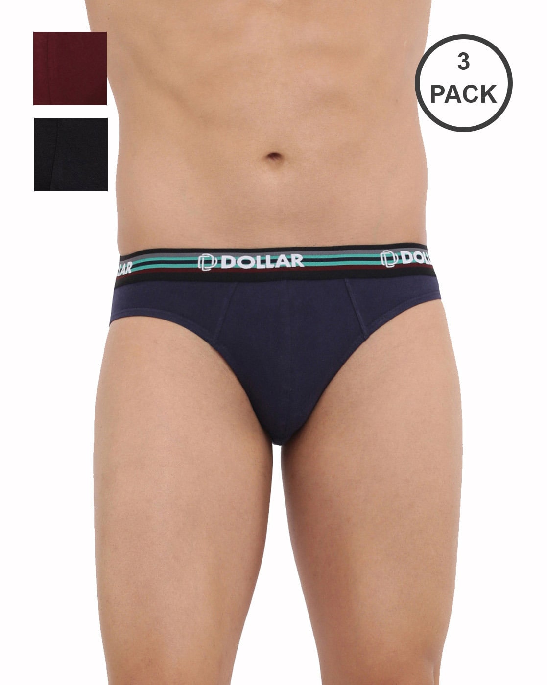 Buy Assorted Briefs for Men by DOLLAR BIGBOSS Online