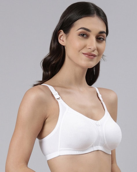 Buy Bable Women Non Padded Bra (Mother) - White Online at Best Prices in  India - JioMart.