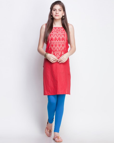 Buy Dollar Missy T Blue Color Churidar Legging Online at Low Prices in  India 