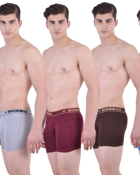 Buy DOLLAR LEHAR Pack Of 3 Dollar Lehar Mens Assorted Interlock Pocket  Trunk