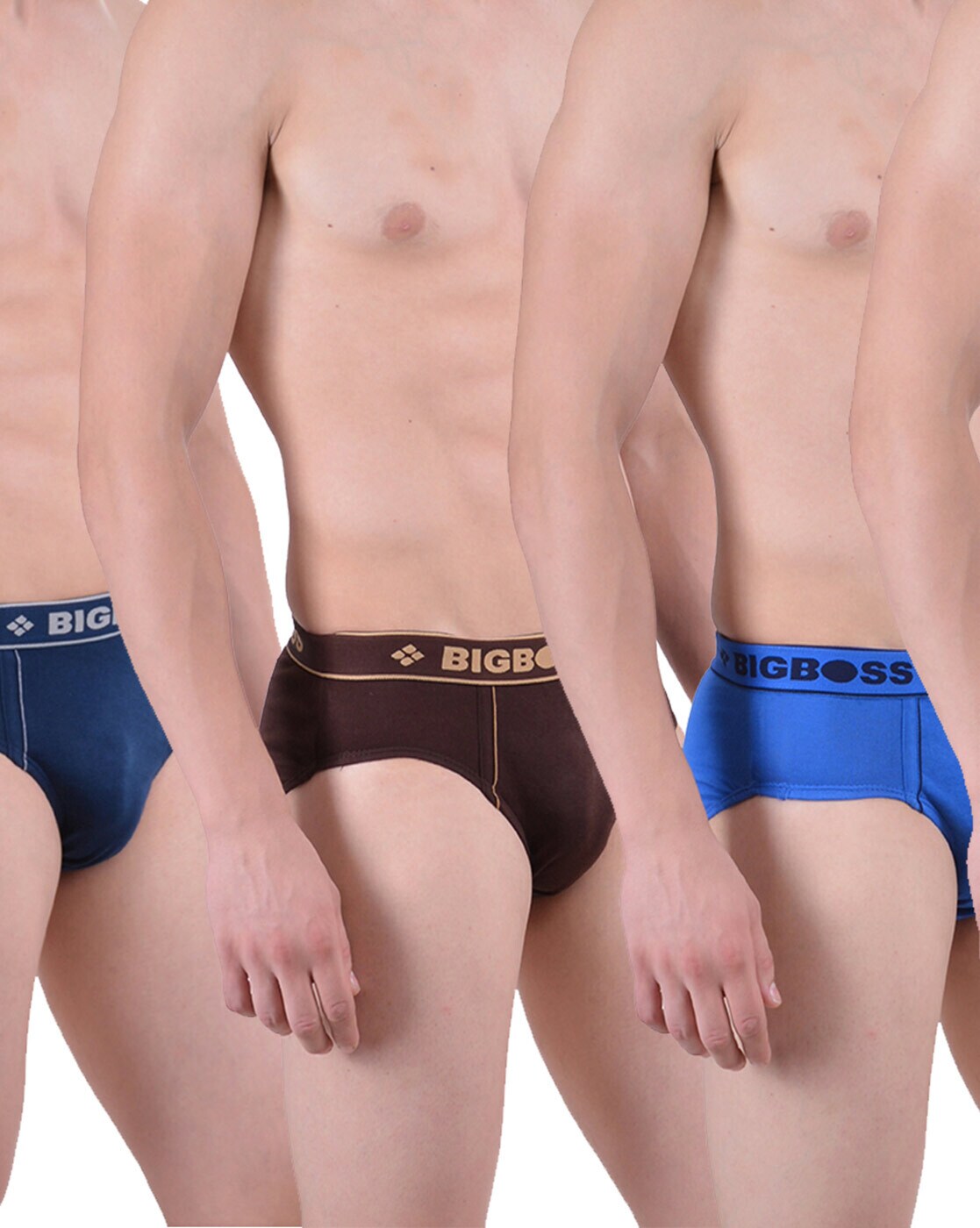 Buy Assorted Briefs for Men by DOLLAR BIGBOSS Online