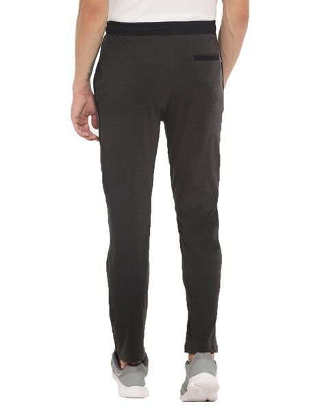 Buy Proline Active Men Navy Blue Solid Straight Fit Track Pants - Track  Pants for Men 13497090 | Myntra