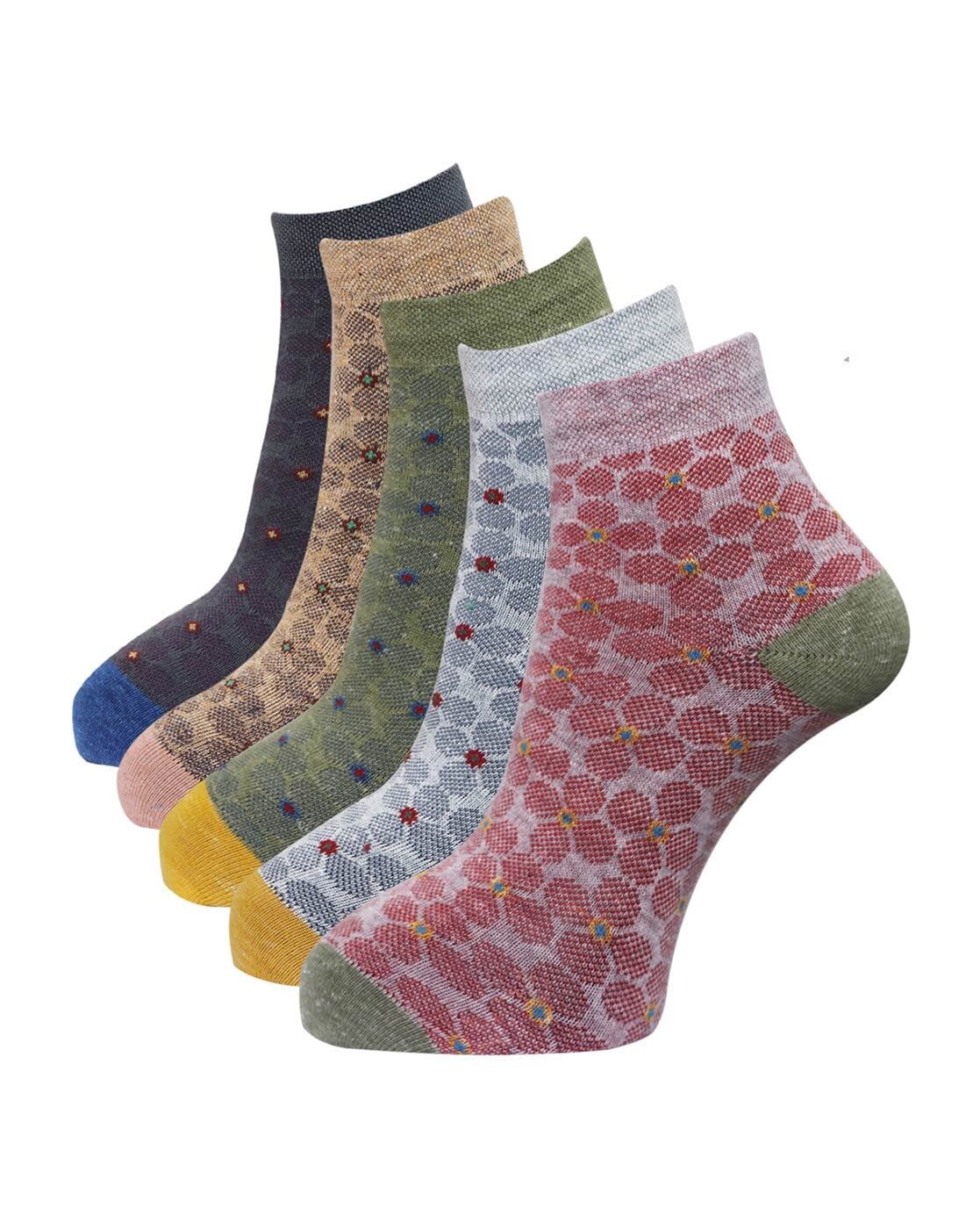 Buy Multicoloured Socks & Stockings for Women by DOLLAR SOCKS