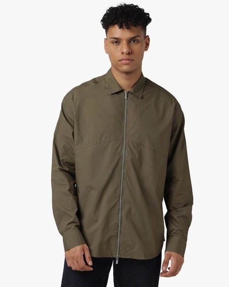 Armani green shop shirt