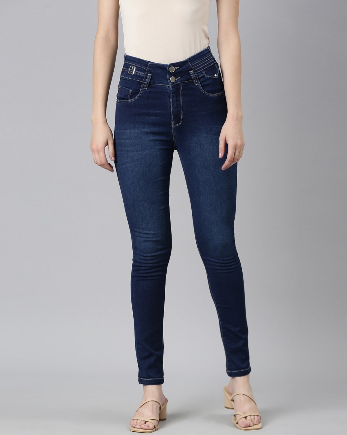 Gubotare Skinny Jeans For Women Women Y2K E-Girl Streetwear High Waisted  Cargo Pants Wide Leg Denim Jeans Straight Casual Loose Baggy Flare Trousers  Vintage,Dark Blue XXL - Walmart.com