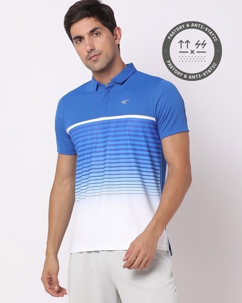 Buy Blue Tshirts for Men by PERFORMAX Online