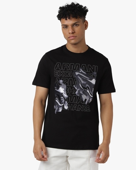 Buy Navy Blue Tshirts for Men by ARMANI EXCHANGE Online Ajio