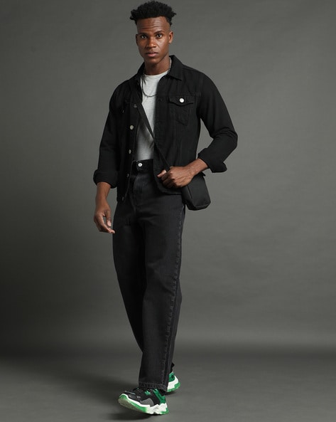 Fashion Mens Black Quality Non Fade Jean | Jumia Nigeria