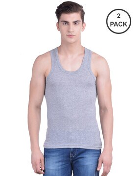 Buy White Vests for Men by DOLLAR BIGBOSS Online