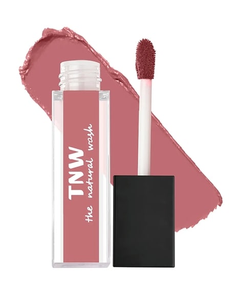 Tnw The Natural Wash Matte Velvet Longstay Mini Liquid Lipstick - 04 Pinktastic