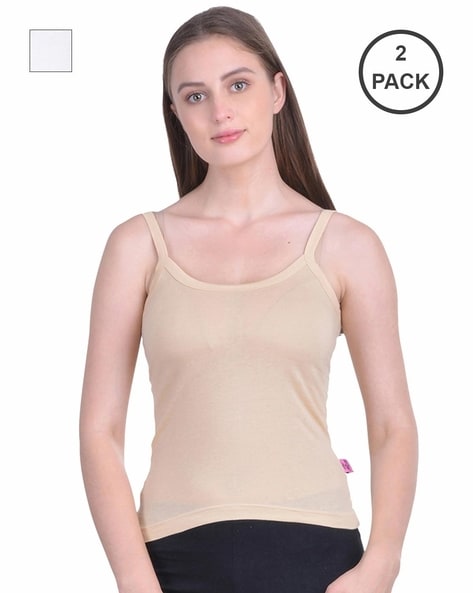 1805 Micro Modal Elastane Stretch Camisole with Adjustable Straps and Stay  Fresh Treatment