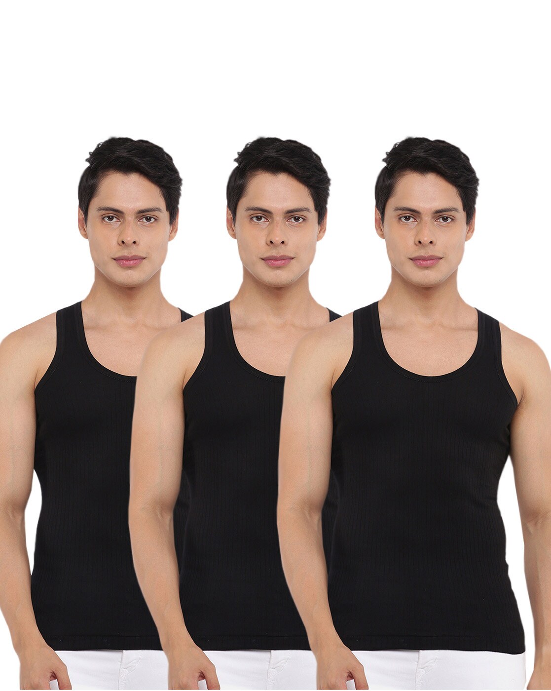 Pack of 4 Sleeveless Vests