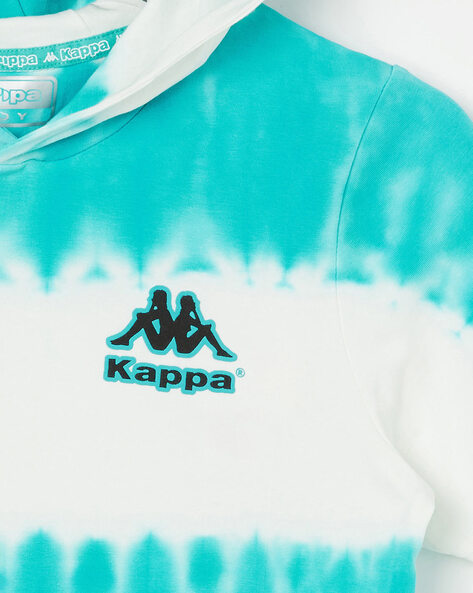 Kappa on sale hoodie turquoise