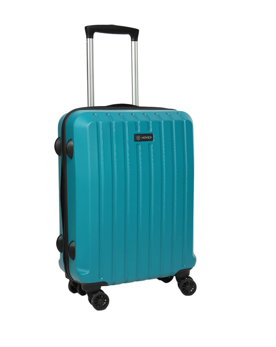 Buy NOVEX Turquoise Check-in Size Soft Sided Polyester 4 Wheel Luggage  Trolley Suitcase 28 Inch Online at Best Prices in India - JioMart.