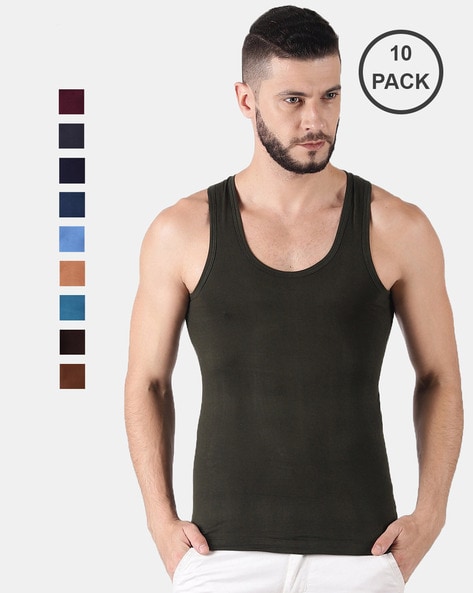 Buy Assorted Vests for Men by DOLLAR LEHAR Online