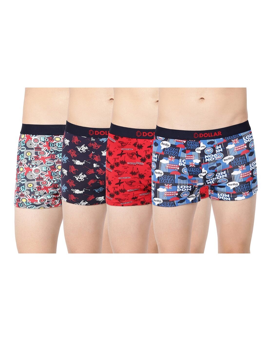 Buy Multicoloured Trunks for Men by DOLLAR BIGBOSS Online