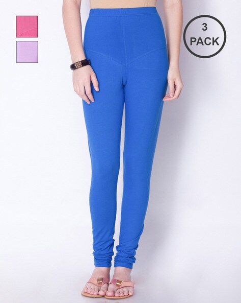 Buy Multicoloured Leggings for Women by DOLLAR MISSY Online