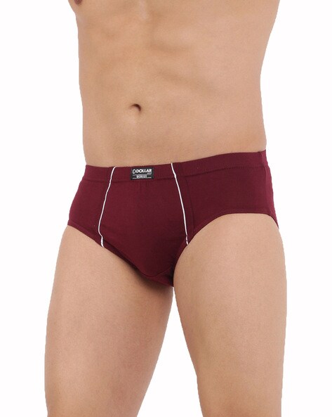 Buy Dollar Bigboss Solid Briefs - Multi ,Pack Of 3 Online at Low Prices in  India 