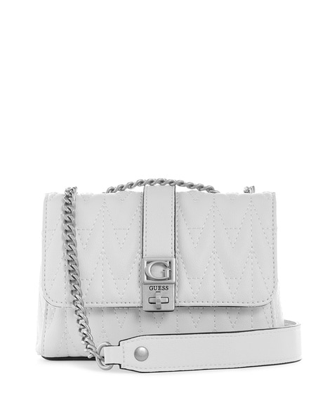 Guess classic quilted online mini crossbody