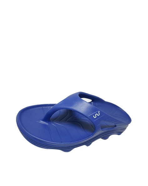 Buy Blue Flip Flop Slippers for Men by DOUBLEU Online Ajio