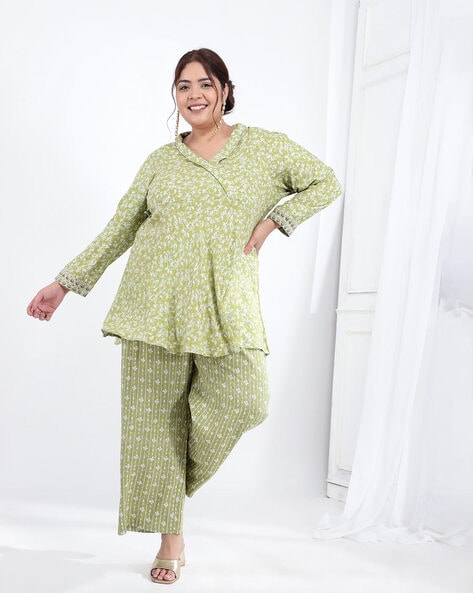 Buy Plus Size Co Ord Set Online In India -  India