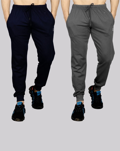 Joggers with Elasticated Drawstring Waist