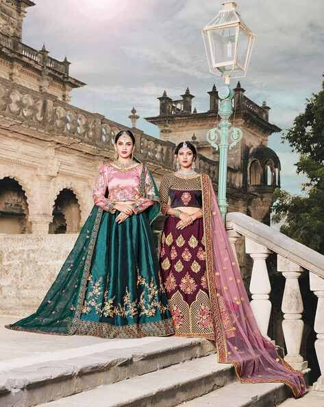 Amazing Green Color Lehenga Choli For Wedding – Joshindia