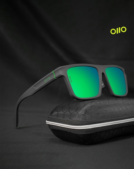 CNightFireBlackSilverSC2EL1081- OKNO UV-Protected Sunglass