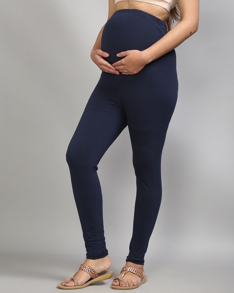 Buy Navy Blue Leggings & Trackpants for Women by SILLYBOOM Online