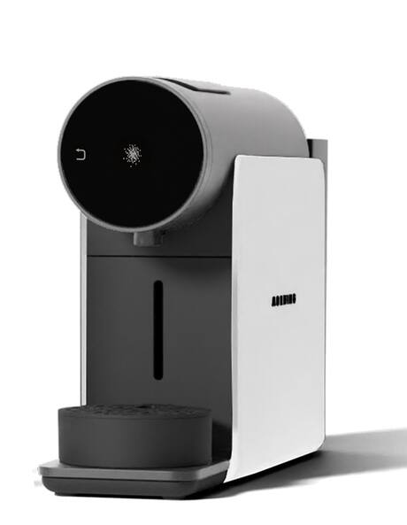 Mini White Essenza Mini And Aeroccino Milk Frother Bundle Deal