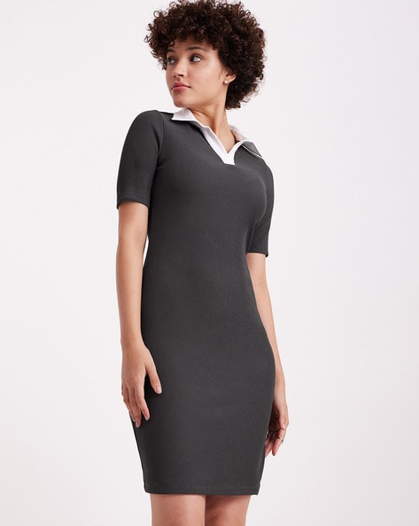 Buy Grey Dresses for Women by Fable Street Online