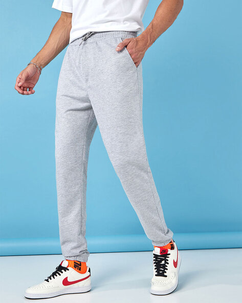 Buy Grey Track Pants for Men by Styli Online