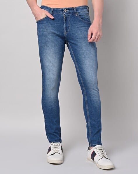 SPYKAR Mid-Wash Slim Fit Jeans