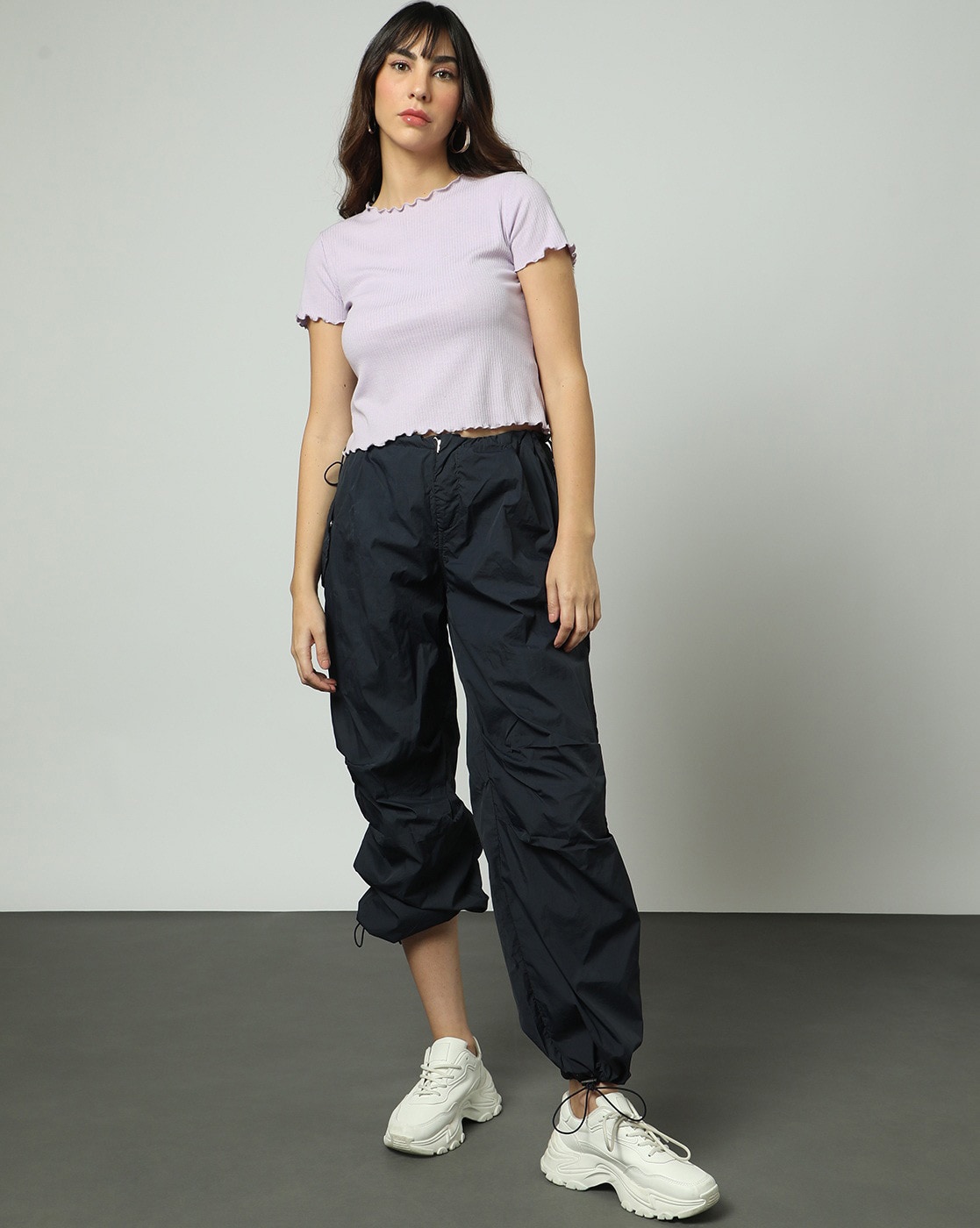 Buy Blue Track Pants for Women by Outryt Online