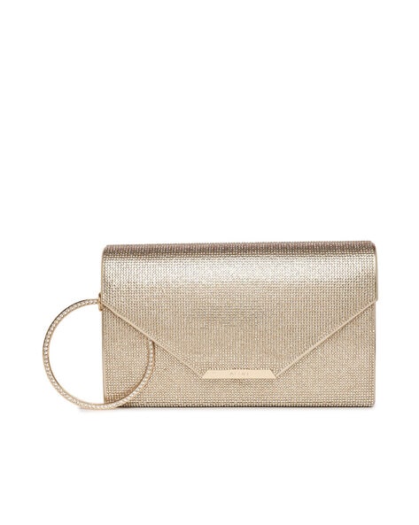 Aldo silver hot sale clutch bag