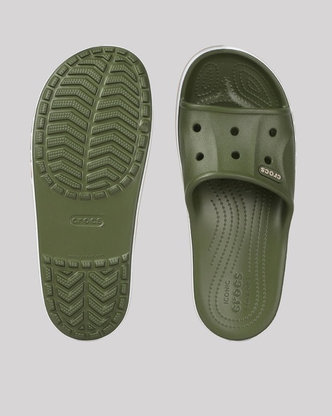 Open store toed crocs