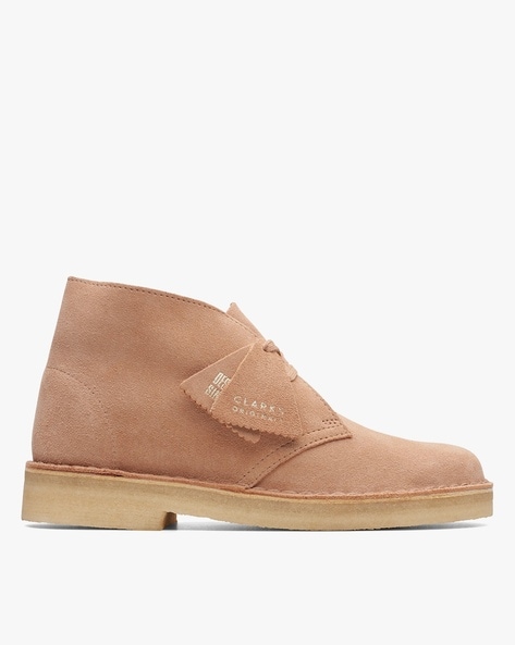 Clarks Women Desert Ankle-Length Chukka Boots