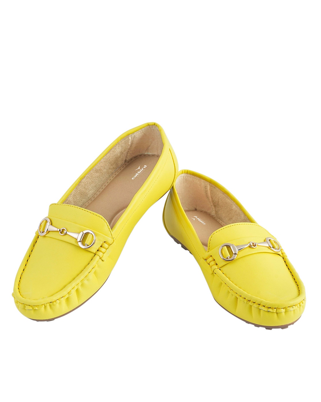 Yellow deals loafers ladies