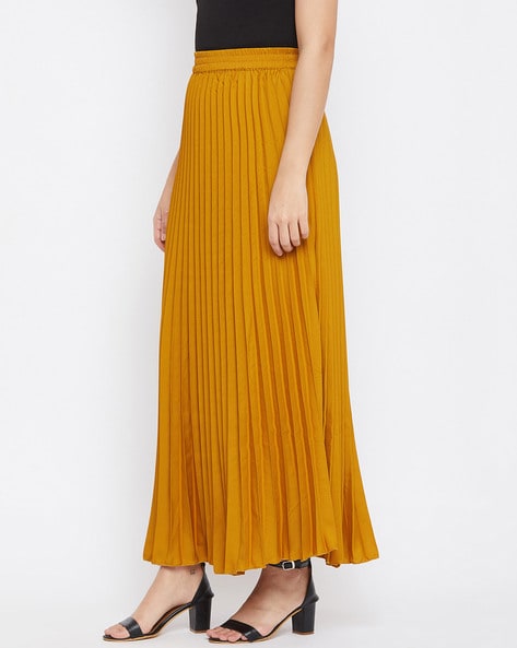 Mustard a line clearance skirt