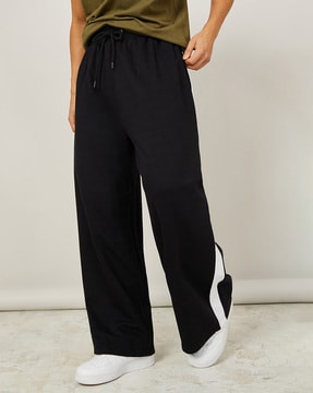 Wide leg mens track pants sale